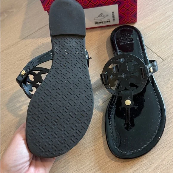 Tory Burch Black Sandals - Picture 3 of 3